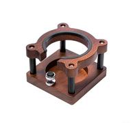 Adjustable Wooden Espresso Tamping Station With Coffee Tamper Holder And Portafilter Stand, Compatible With 51-58mm(A)