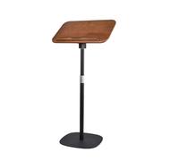Adjustable Wooden Floor Book Stand with Lectern Holder - Perfect for Reading Cooking and Presentations - Portable and Versatile Design for Home Office and Classroom