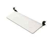 Adjustable Wooden Keyboard Tray Under Desk, Ergonomic Design, No-Drill Installation, Extra Pull-Out Extension for Work & Play, Available in 5 Colors for Ultimate Comfort