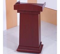 Adjustable Wooden Podium for Teachers, Churches, Conferences, Hotels & Restaurants - Sturdy Multima Presentat & Debate Stand, Portable Design for Easy Use