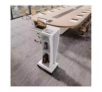 Adjustable Wooden Podium - Versatile Speaker Stand for Classroom Events Training and Presentations - Perfect for Debates Concerts and Public Speaking