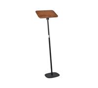 Adjustable Wooden Sheet Music Stand 50-170 cm Height for Bed Sofa Car Office Home & School - Black Portable Music Holder Versatile Use