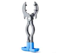 Adjustable Wrench 3-in-1 Valve Key for Gas Tanks - Aluminium Alloy Plumbing Tool with Non-Slip Grip 190mm