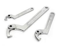 Adjustable Wrench Hook Spanner - CR-V Tool for Round/Square Bolts 19-120mm Precision Hand Tool for Mechanics & DIY Projects Durable & Versatile Design