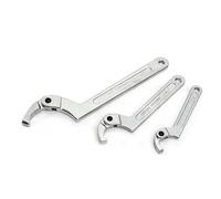 Adjustable Wrench Hook Spanner Key - Versatile Hand Tool for Square/Round Heads Fits Bolts 19-120mm Ideal for DIY & Mechanic Tasks Durable & Easy to Use.