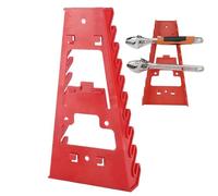 Adjustable Wrench Rack - Garage Workshop Tool Organizer | Heavy Duty Metal Storage Tray for Wrenches, Spanners Hand Tools, Keeps Tidy, Quick Access Efficient Tool Arrangement 8.66x4.72 in