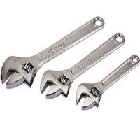 Adjustable WRENCH SET 3 PC Steel Garage Wrench Spanner Jaws Set Mechanics U297