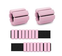 Adjustable wrist and ankle weights, 2-piece set (0.5 pounds each), suitable for walking, running, aerobic exercise, yoga, Pilates, and fitness training.