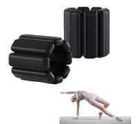 Adjustable Wrist and Ankle Weights Set, 1 lb Each, Exercise Training Weights for Walking, Yoga, Dance, Pilates