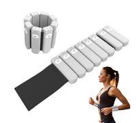 Adjustable Wrist Ankle Weights, Legs Weight Bracelets, Silicone Strap Pilates Equipment for Walking, Ballet, Fitness, Aerobics, Yoga, and Strength Training Exercises