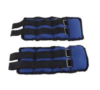 Adjustable Wrist Ankle Weights Oxford Cloth Double Fabric No Leak Sand Secure Fit Hook Loop Fastener One Size Fits All for Fitness Enthusiasts Muscle Training Running Walking