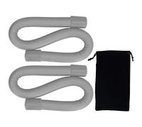 Adjustable Wrist Weights, Durable Silicone and Metal, Elastic Strap, Unisex Fitness Gear - Enhance Exercise Effectiveness, Comfortable Fit for Running and Yoga (Gray model (340g*2)/pair)