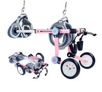 Adjustable XS Folding Wheelchair for Dogs & CatsIdeal for s with Disabilities Arthritis Recovery Small Animals Lightweight & DurableMobility Aid