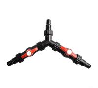 Adjustable Y Water Distributor Valve Connector Pond Pump Hose Splitter Multiple Size Options 20Mm 25Mm Flow Control For Waterfall Filter System Aquarium Fish Tank, Pond Pump Connector(01F)