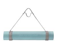 Trilancer Adjustable Yoga Mat Strap With Hook and Loop Closure, Yoga Mat Holder Carrier, for Carrying, Storing, and Organizing Yoga Mat of All Mat Sizes (Grey) - Mat Not Included