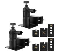 Adjustable Z Bracket for Arlo Eufy Ring Security Cameras(Black)