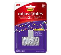 Adjustables Clips & Strips, Repositionable, 14 Clips, 30 Strips - 17840CLR-14ES