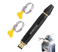 Adjustables Metal Handheld Water Nozzle, 2.4cm×16.4cm Spray Head, Metal Water Hose Nozzle for Car Washing, Handheld, Three Spray Modes, for House Floor Lawn Pet Bathing Patio