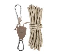Adjusted Lanyards Hangings Tent Grow Plant Pulleys Rope Clip Ratchets Hanger Metal Liftings Pulleys Hook Campings Ratchets Rope