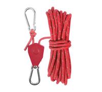 Adjusted Lanyards Hangings Tent Grow Plant Pulleys Rope Clip Ratchets Hanger Metal Liftings Pulleys Hook Campings Ratchets Rope