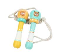 Adjusted Skipping Rope With Wood Handle And Weave For Girl And Boy Exercise Fat Burnings Gym Training Adjusted Childrens