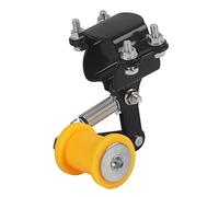 Adjuster Chain Tensioner Bolt On Roller Motorcycle Chain Tensioner Modified Accessories Universal Tool Black Red(Black)