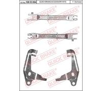ADJUSTER, DRUM BRAKE FOR TOYOTA CAREVACA HIACE QUICK BRAKE 108 53 004