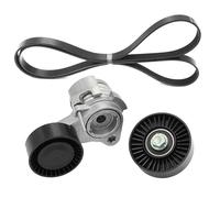 Adjuster Tensioner Rod Fit For BMW X3 X5 Z4 E87 E90 E91 E60 E61 E65 Serpentine Tensioner Belt Idler Kit 11288624196 11287535860 11287527564 Timing Chain Tensioner