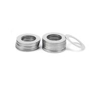 Adjusting Washer 20pcs Precision Adjusting Washer Gasket, Thickness 0.3mm Stainless Steel Ultra Thin Flat Shim M10 to M24, Fender Washers(M14x18)
