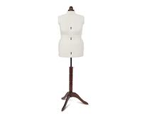 Adjustoform Lady Valet Large Textured Ecru Adjustable Dress Form (UK Dress Size 20-26)
