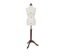 Adjustoform Lady Valet Medium Textured Ecru Adjustable Dress Form (UK Dress Size 16-20)