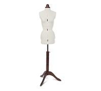 Adjustoform Lady Valet Small Textured Ecru Adjustable Dress Form (UK Dress Size 10-16)