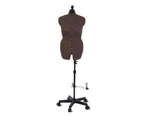 Adjustoform Olivia Part Medium Textured Brown Adjustable Dress Form (UK Dress Size 16-20)