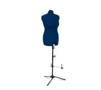 Adjustoform Sew Deluxe 8 Part Medium Sapphire Blue Adjustable Dress Form (UK Dress Size 16-20)