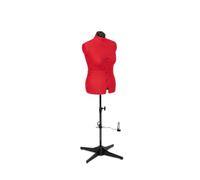 Adjustoform Sew Simple 8 Part Medium Poppy Red Adjustable Dress Form (UK Dress Size 14-20)