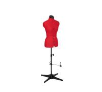 Adjustoform Sew Simple 8 Part Small Poppy Red Adjustable Dress Form (UK Dress Size 8-16)
