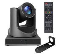 ADKIDO PTZ Camera, 20X Optic Camera Support Tracking, Zooming Video and POE with Network IP Live Streaming with HDMI, Simultaneous SDI and USB Video Output, for Conferences, Church, Teaching