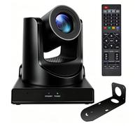 ADKIDO PTZ Camera, 20X Optic Camera Support Tracking, Zooming Video and POE with Network IP Live Streaming with HDMI, Simultaneous SDI and USB Video Output, for Conferences, Church, Teaching