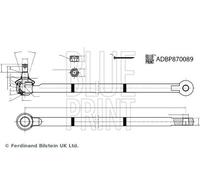 BLUE PRINT ADBP870089 Steering drag link