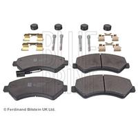 Front Brake Pad Set Fits Citroën Relay III 2.0 2006-2023 Blue Print ADP154221