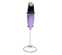 Adler AD 4499 milk frother/warmer Handheld electric Black, Violet