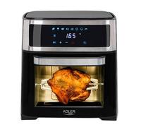 Adler AD 6309 fryer Single 13 L Stand-alone 2500 W Hot air fryer Black, Silver