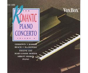 Adler/Boehm/So Berlin - Samuel Barber, Amy Beach, George Gershwin: V6, Romantic Piano Concerto