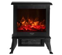 Adler electric fireplace 2 heating levels max power 1800W thermostat