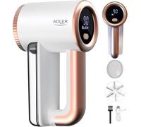 ADLER EUROPE AD9617 Electric Shaver for Clothes, Fabrics, Sweaters, LCD Display, 3 Working Speed, Stainless Steel Mesh and Blades, Cordless