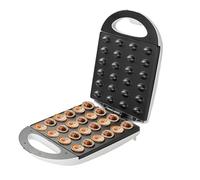 ADLER EUROPE Oreschki Waffeleisen - Elektrischer Nussbäcker - Nussmaker für 24 Nusshälften - Toaster für Nüsse mit Antihaftbeschichtung - Leistung 1600W - Thermoisolierte Griffe - Berührungssicher