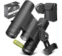 Adler Focus Binoculars 10 x 25 Adult Eagle Eye Technology HD Eyecup BAK4+FMC Field Picker for Glasses Wearers Travelling Hiking Hunting Perfect for Glasses Wearers (Black)