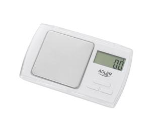 Adler Precision scale AD 3161 Maximum weight (capacity) 0.5 kg, Accuracy 0.01 g,