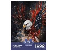 Adler Puzzle 1000 Teile Schwer Puzzle Spielzeug Lernspiel Impossible Herausforderungsspielzeug Für Erwachsene Kinder 38x26cm/1000pcs