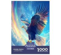 Adler Puzzle 1000 Teile Schwer Puzzle Spielzeug Pädagogisches Spiel Impossible Herausforderung Spielzeug Für Erwachsene Und Kinder in Bewährter 38x26cm/1000pcs